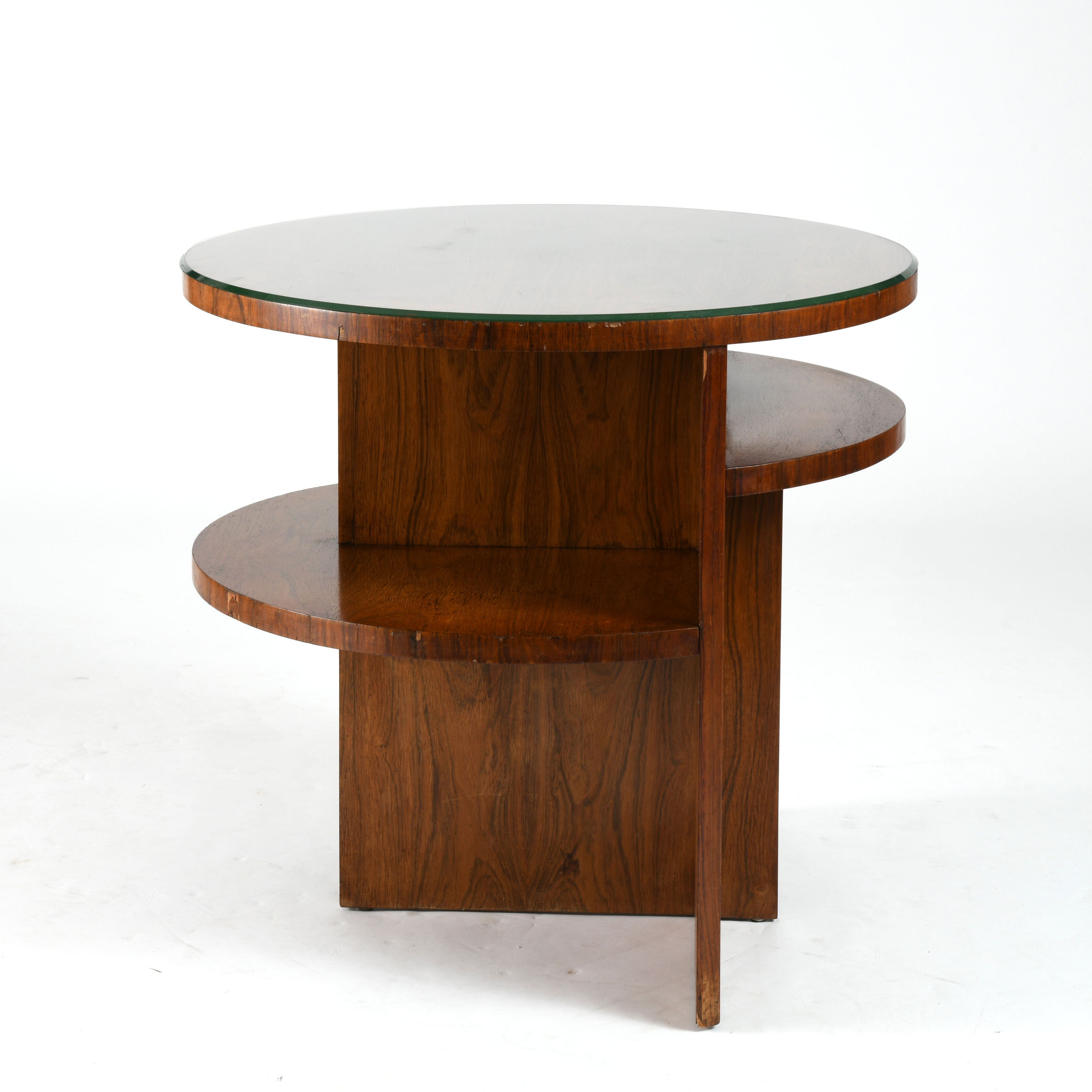Art deco pedestal table