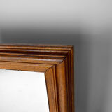 Miroir Napoléon III en chêne mouluré, France, circa 1860