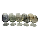 10 verres colorés Luminarc