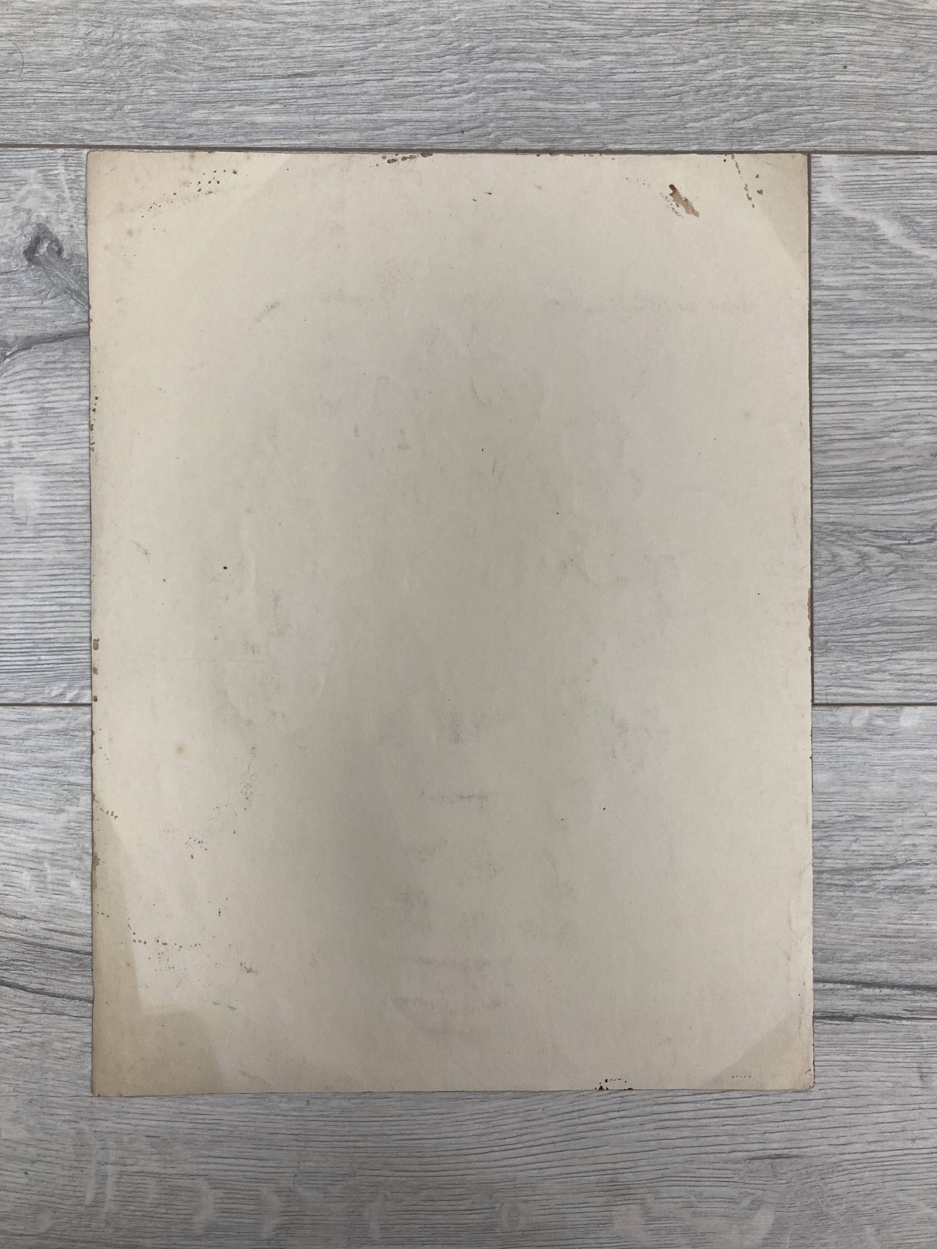 Watercolor with bouquet of roses