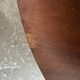 Vintage Art Deco round coffee table with double top