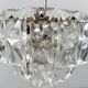 Mid-century chandelier/ceiling lamp by Kinkeldey, Germany, 1970s.