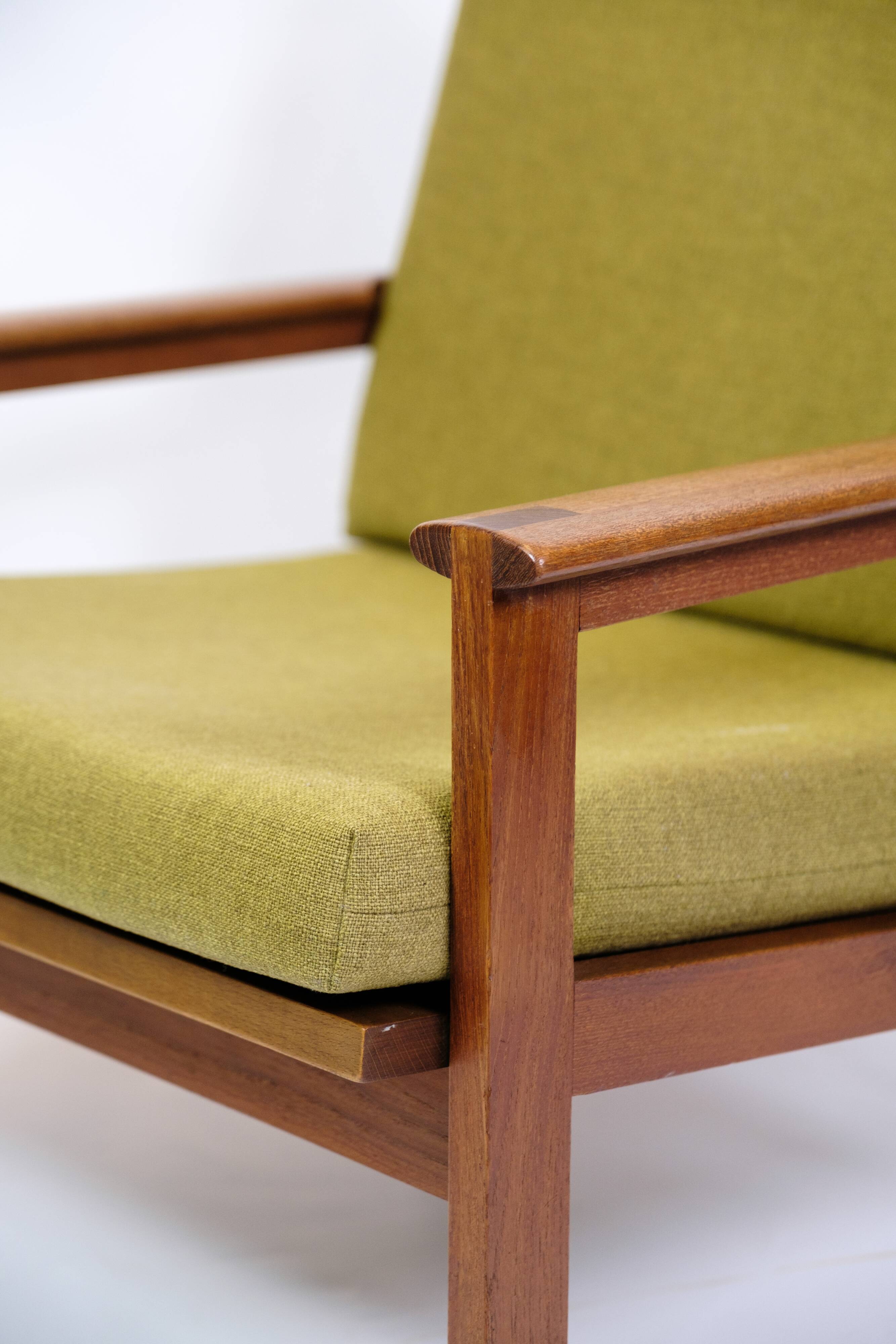 Armchair Model Capella Made In Teak By Illum Wikkelsø From 1960s