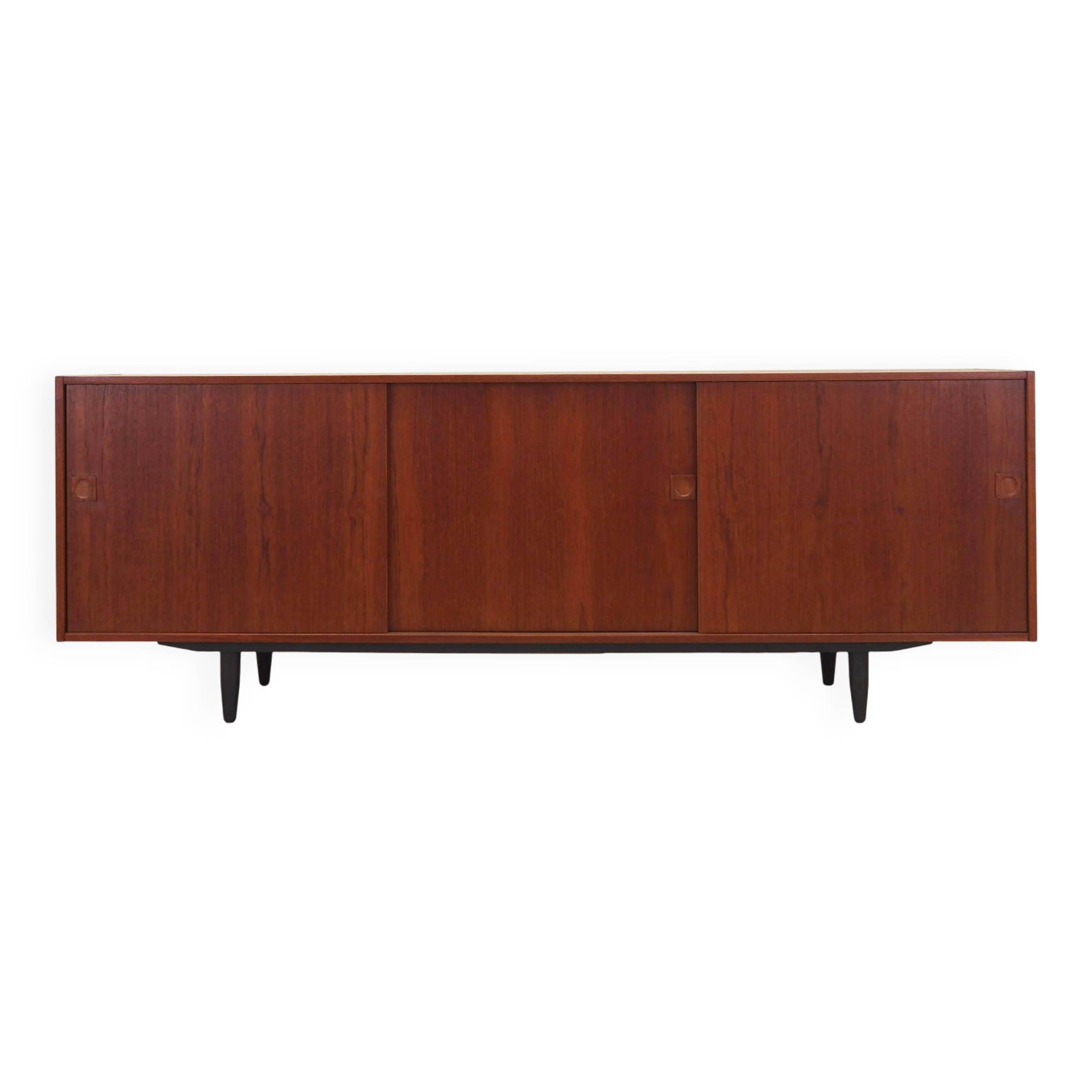 Buffet en teck, design danois, années 1970, production : Danemark