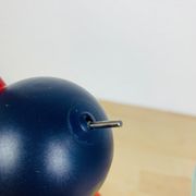 Lampe tripode couleurs primaires années 80