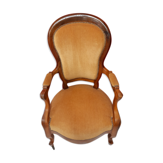 Fauteuil cabriolet Louis Philippe