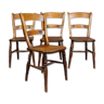 Set of 4 antique English chairs