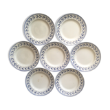 Series of 7 plates "mill of wolves & hamage.