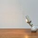 Italian table lamp model 600/P from the mid-century space by Gino Sarfatti for Arteluce, 1960s.