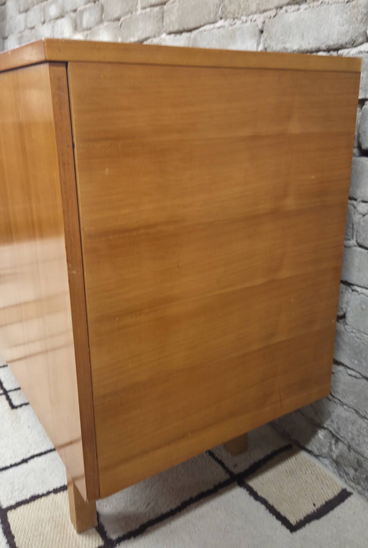 Grande enfilade vintage années 50/60 – 4 tiroirs & rangements