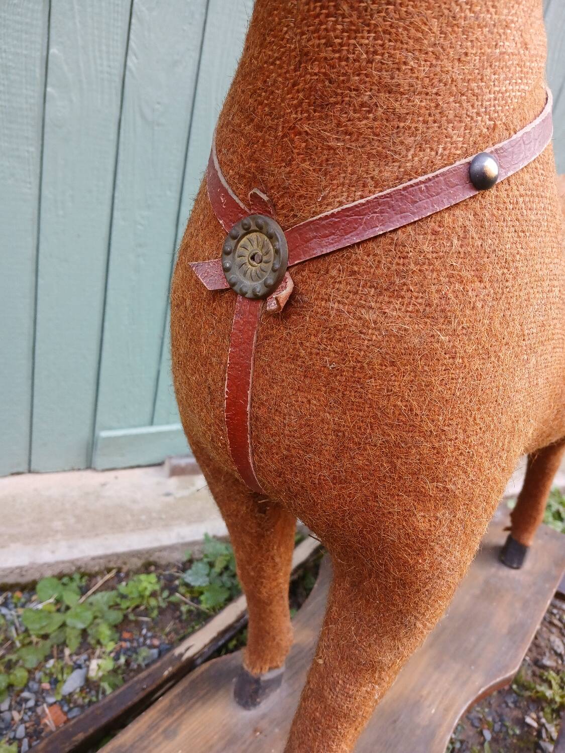 Antique rocking horse