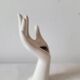 Hand-shaped ring vase