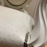 Authentic Napoleon III medallion armchair