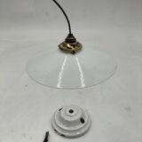 Opaline pendant light