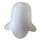 tulipe en verre dépoli