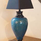 Ceramic baluster lamp 1970