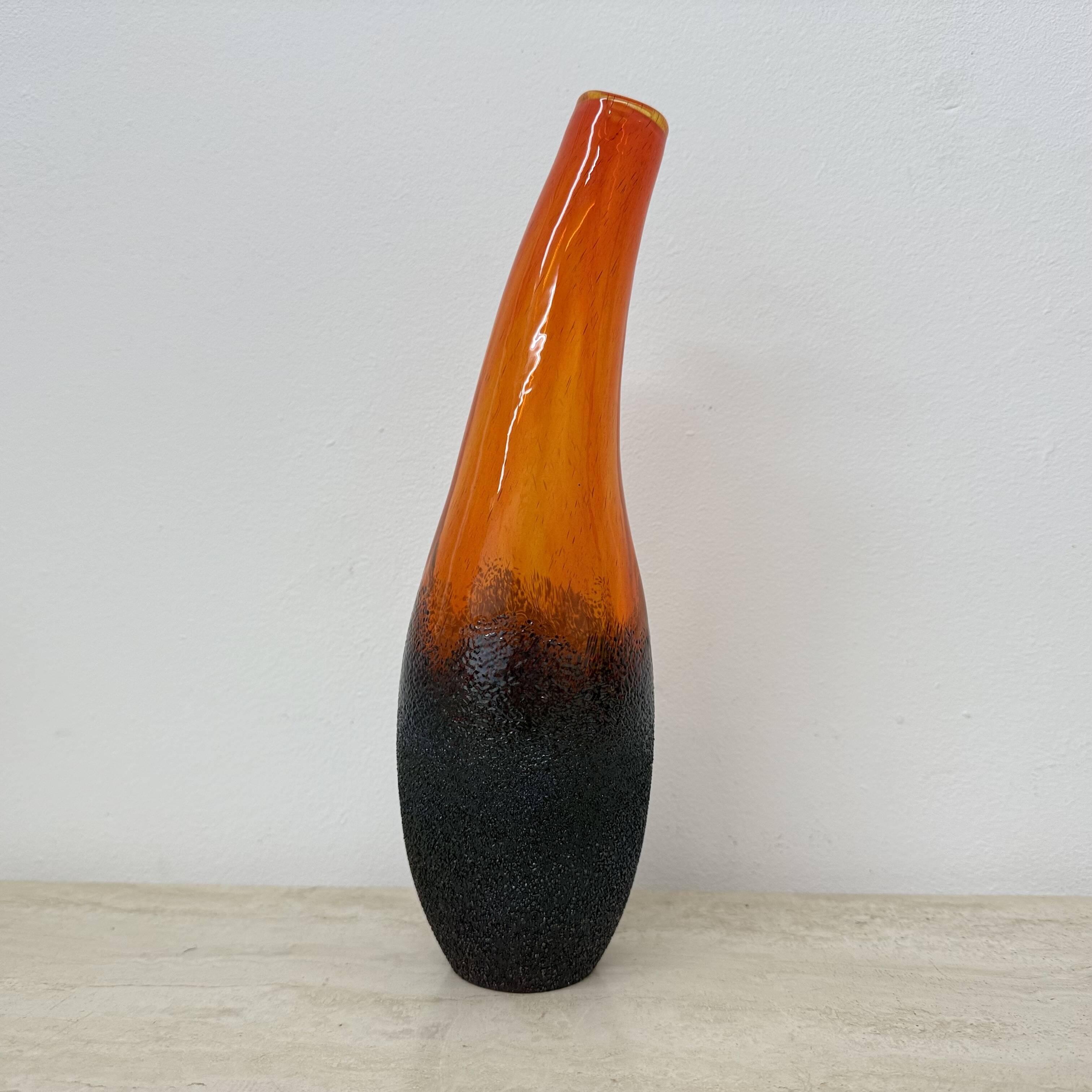 Set of 3 Monica Backstrom for Kosta boda Sweden Moonlanding vases