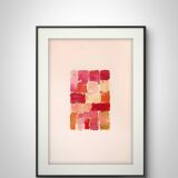Abstract knife painting