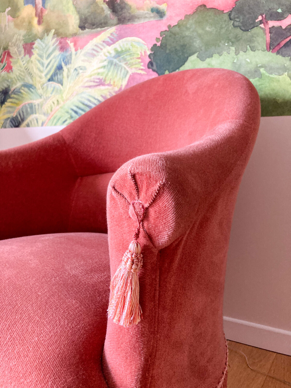 Fauteuil crapaud