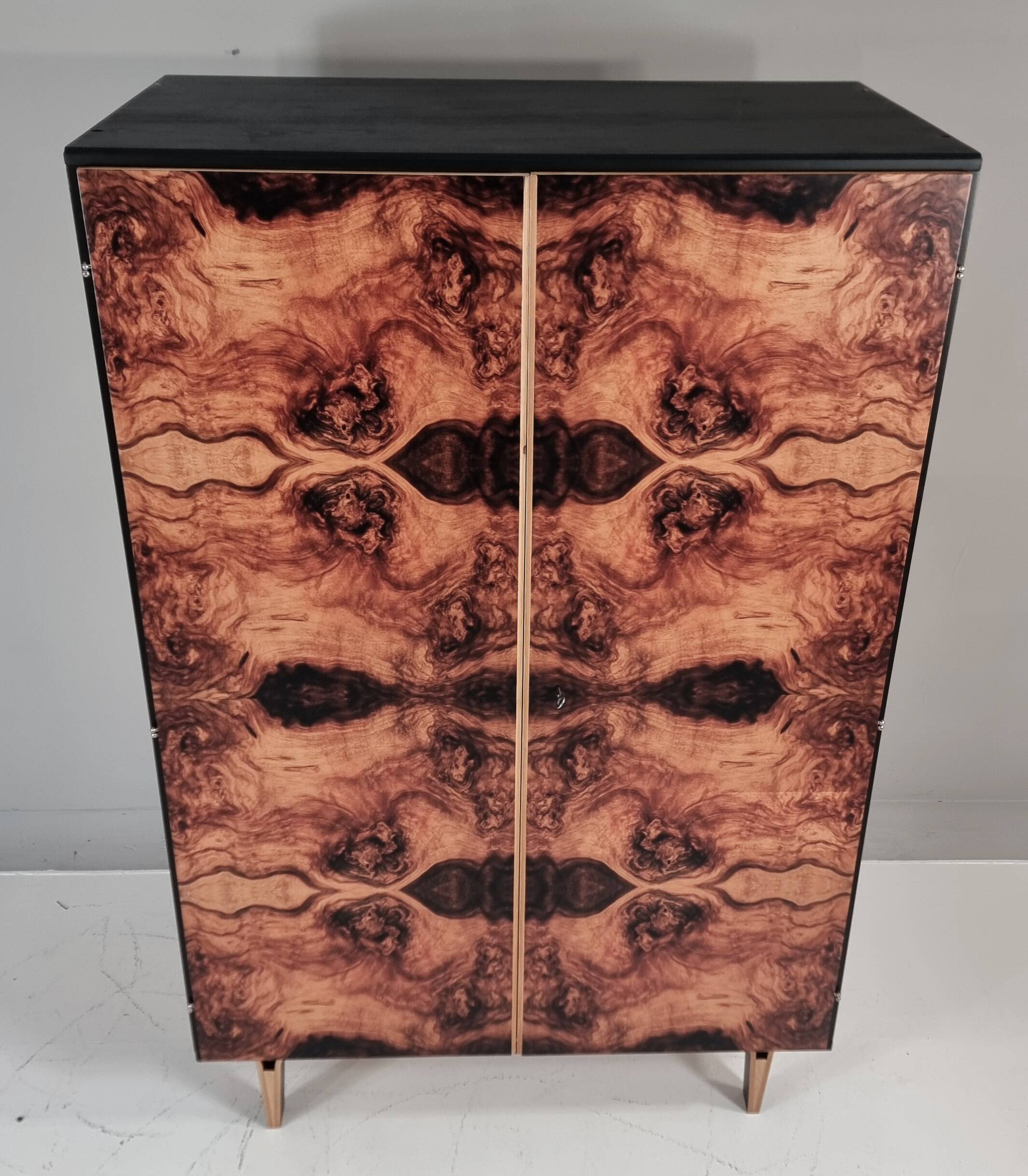 Vintage wardrobe in ash, 1970s