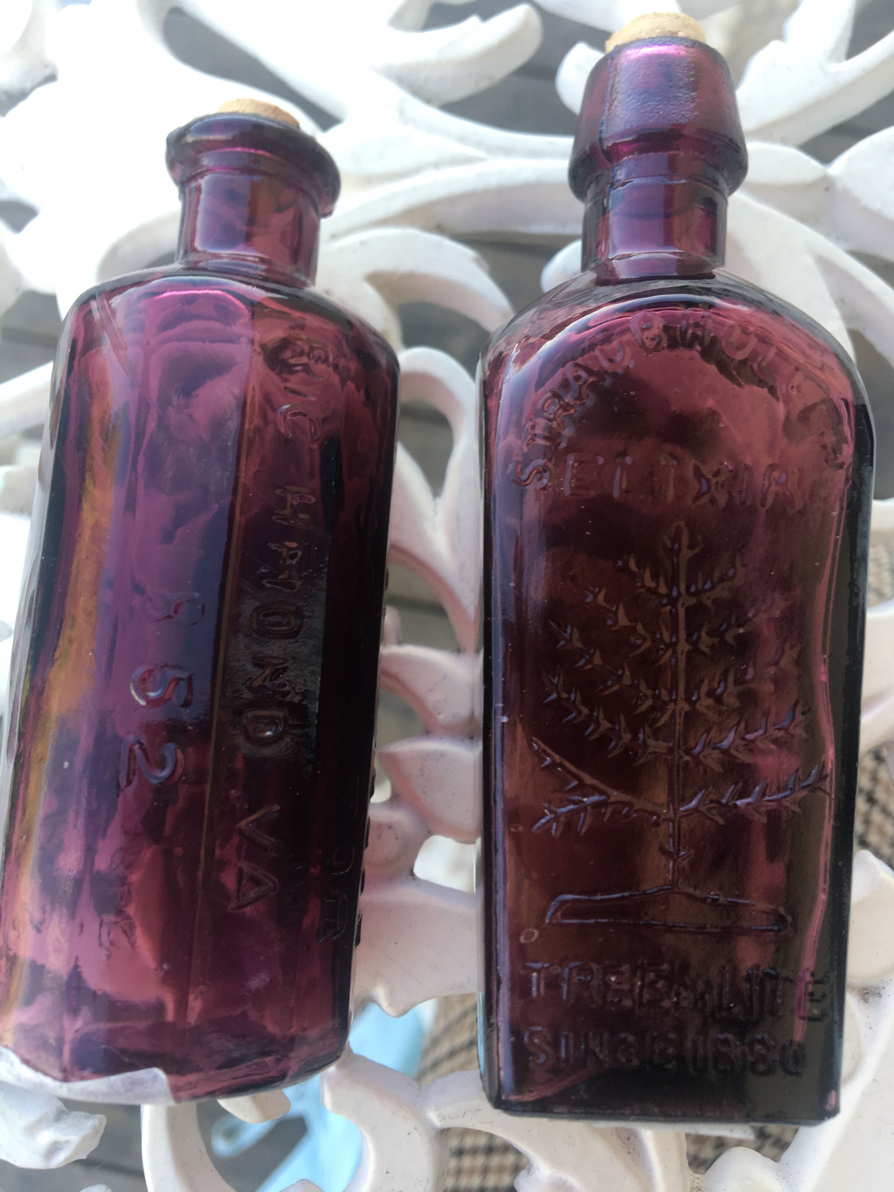 Set of pharmacy jars