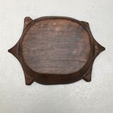 Artisanal wooden dish