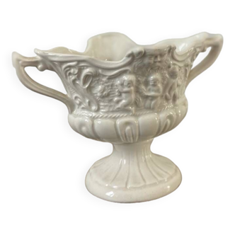 Cache-pot vintage en porcelaine