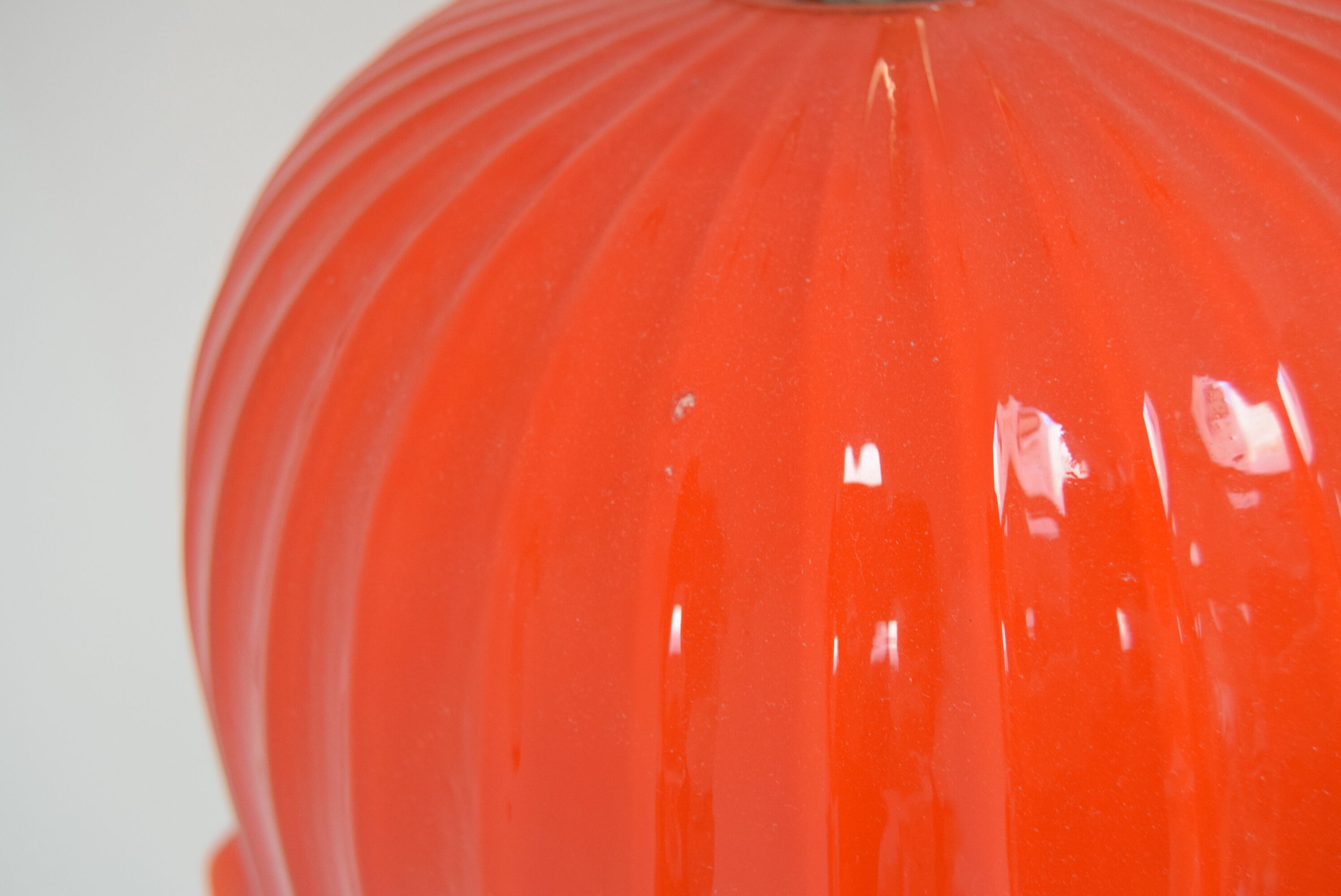 Mid-century Glass Pendant,1970's.