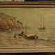Maritime oil painting
