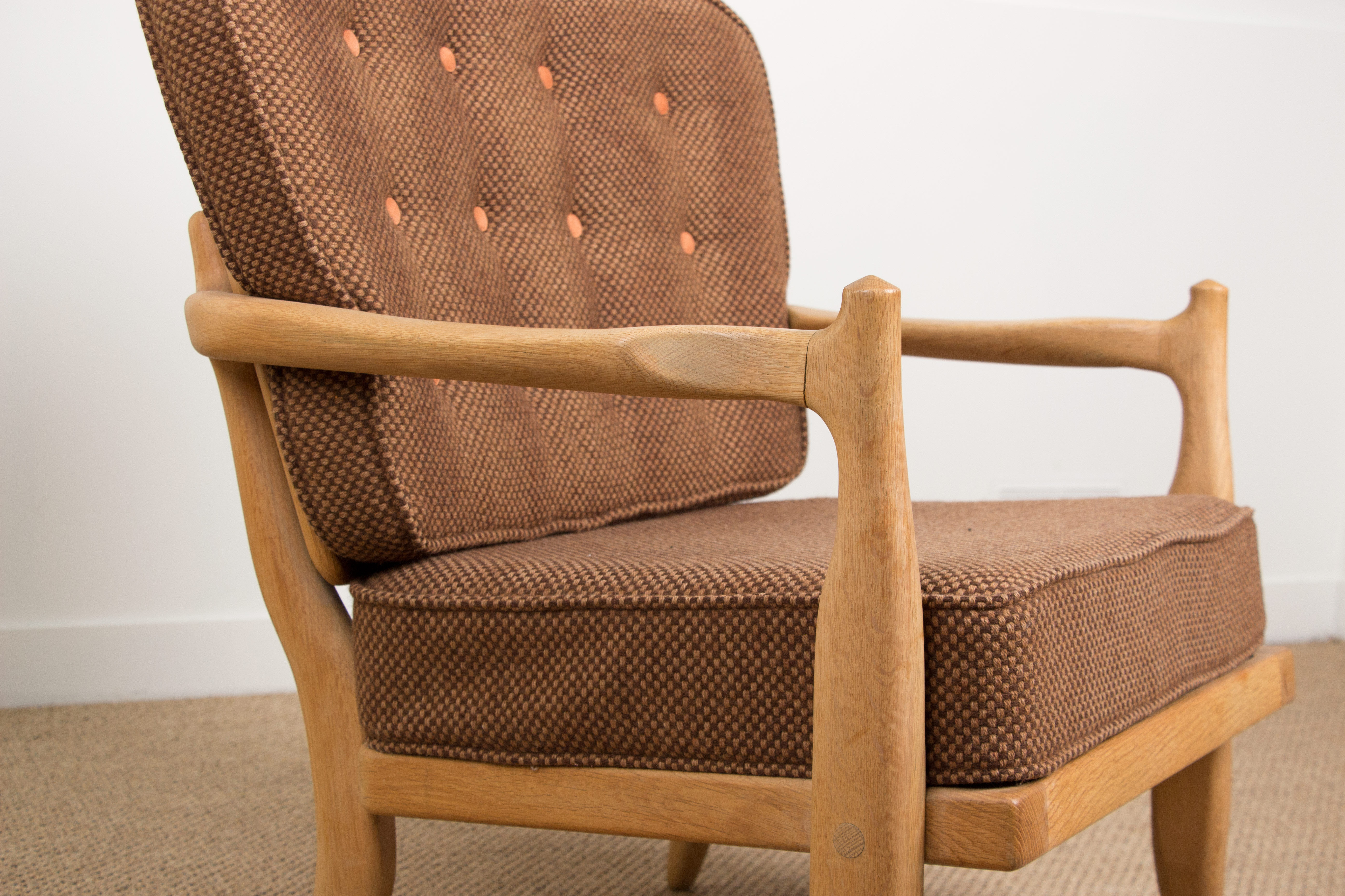 Armchair by Guillerme and Chambron.
