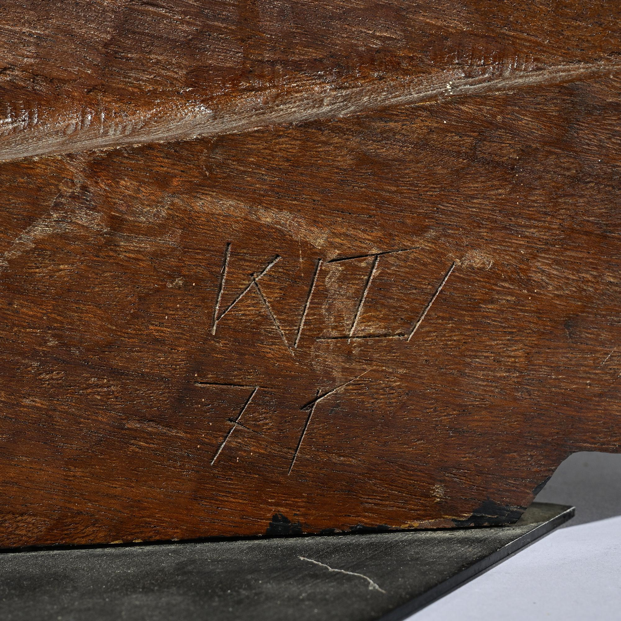 Sculpture signed Wakabayashi, Japan, 1971