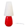 Italian table Lamp double light in Murano Glass from Vistosi, 1960s