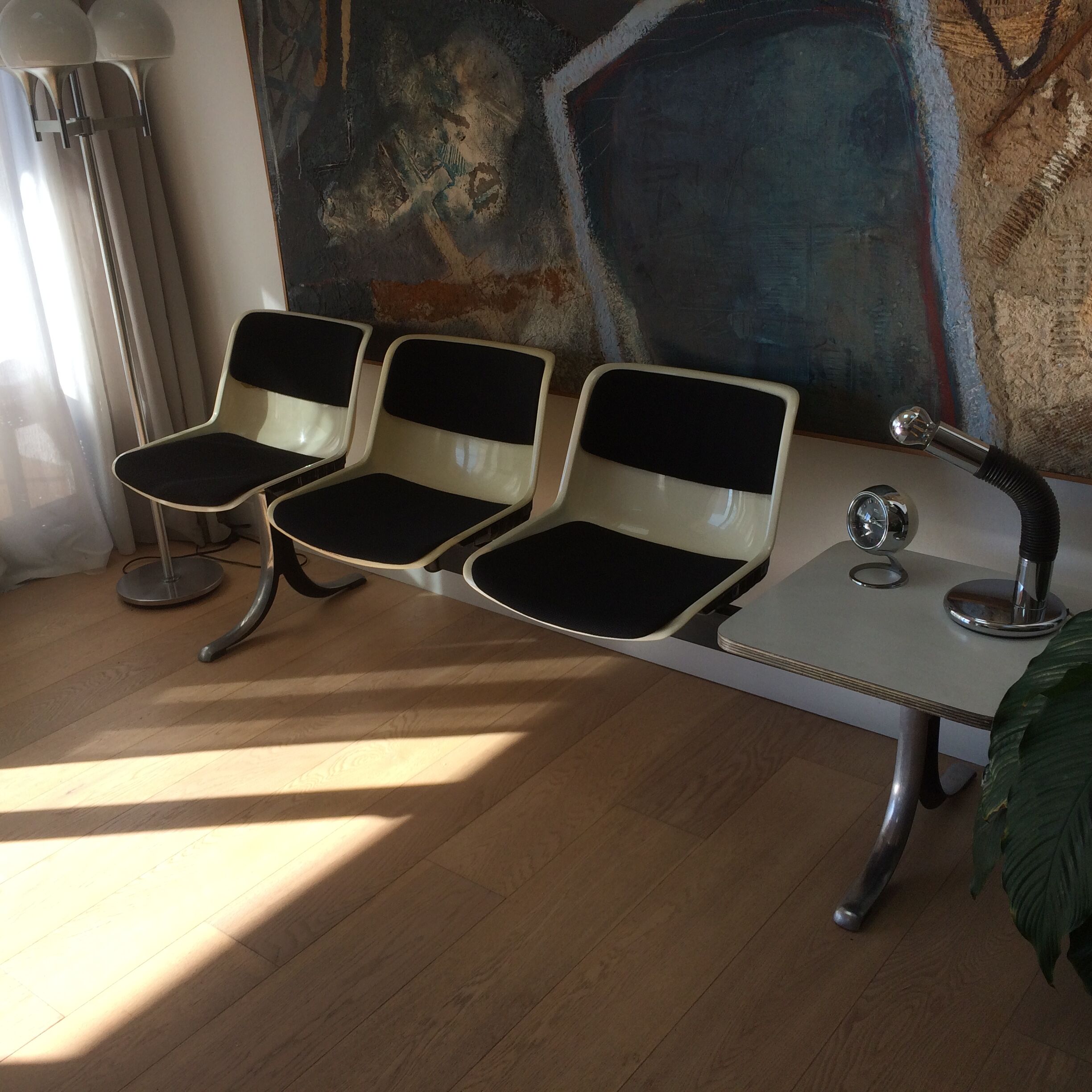 Modus seat of the designate Osvaldo Borsani for Tecno 1970