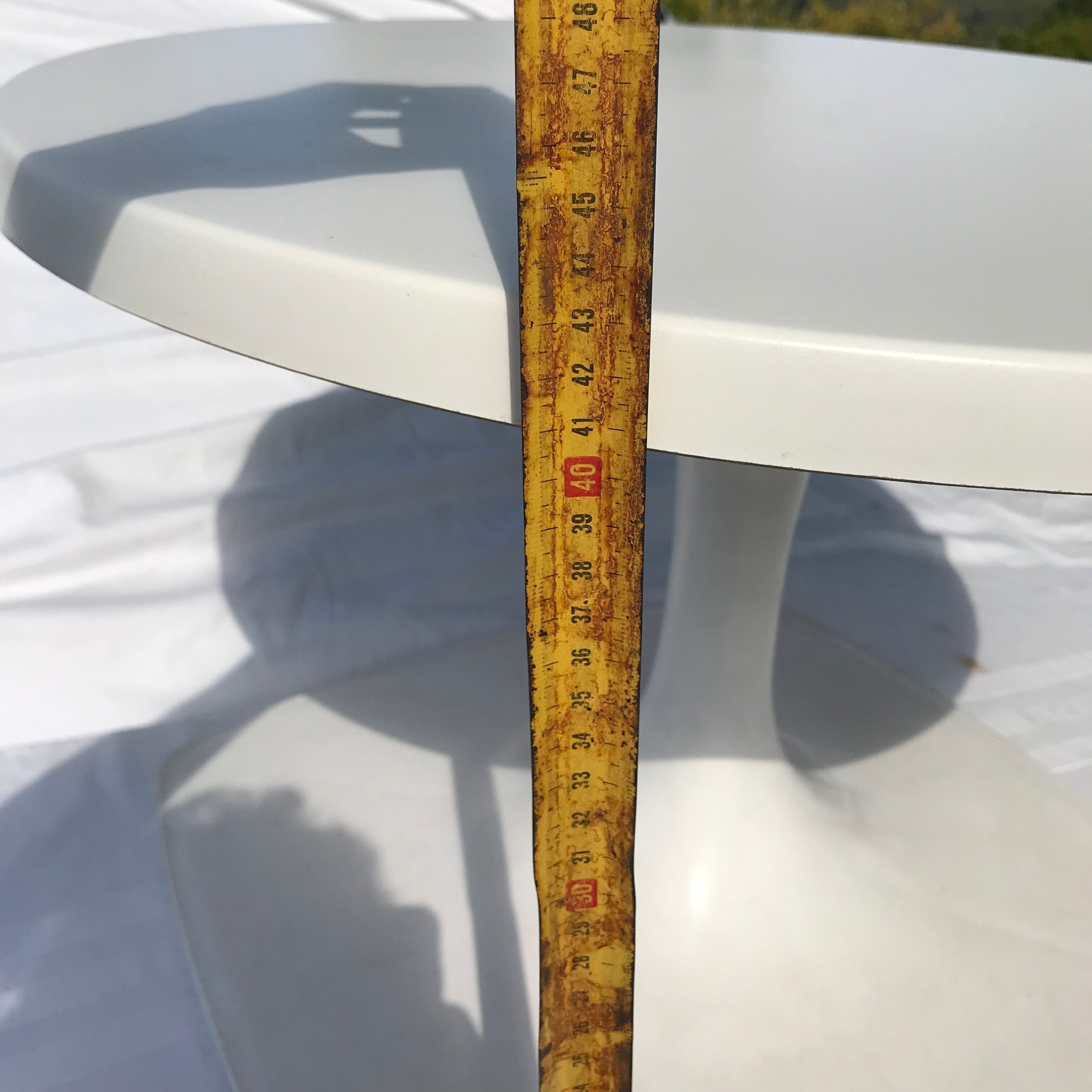 Coffee table foot tulip Stamp 1970