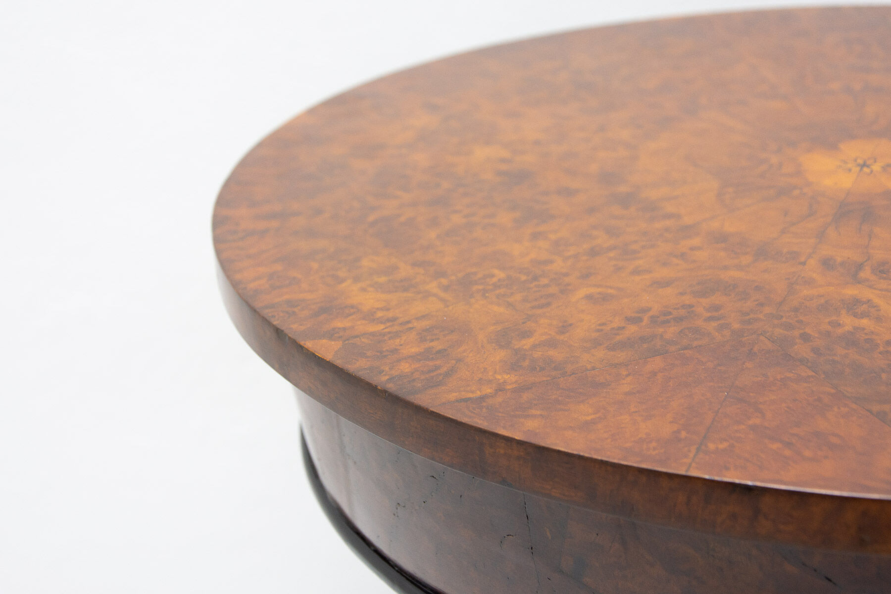 Table à cartes néo-baroque entièrement restaurée, fin du 19ème siècle, Autriche-Hongrie