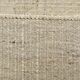 Tapis kilim de couloir en jute beige et marron