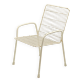 Chaise grillage métal grillage Rio Ému enfant vintage design