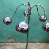 Design floor lamp from the 70s space age