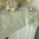 Venetian wall mirror in murano glass on wood 50s-60s