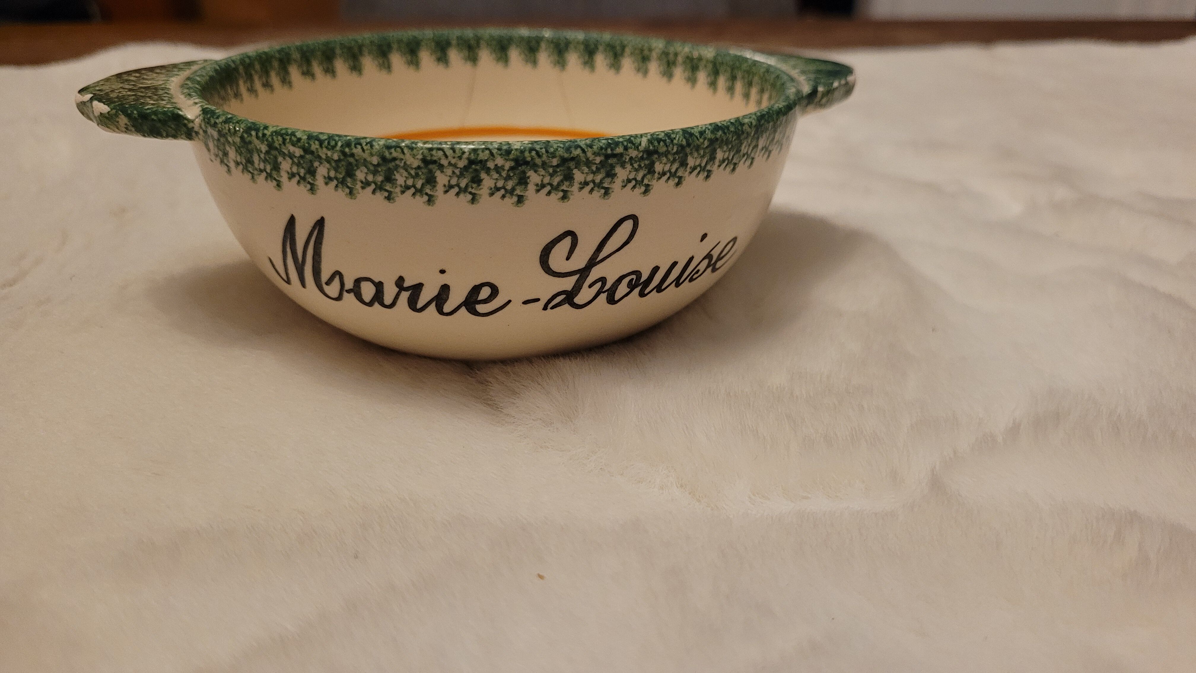 Vintage bowl marie-louise