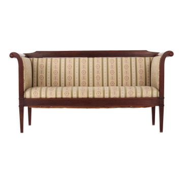 Canapé antique de style empire
