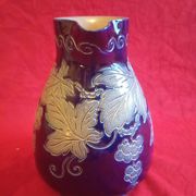 Pichet en gres bleu d'alsace signe "schmitter remmy betschorf"