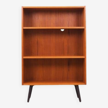 Teak bookcase, Danish design, 1970s, production: Denmark