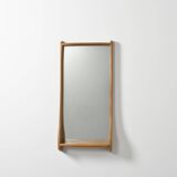 Miroir mural en bois à la gouge, Franz Xaver Sproll, circa 1960