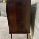 Commode vintage scandinave en bois exotique – 4 tiroirs