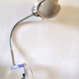 Lampe eye ball bras flexible années 70