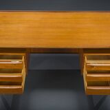 Danish Teak Desk by Peter Lovig Nielsen for Hedensted Mobelfabrik, 1960s
