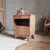 Old and pretty bedside table