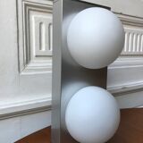 Vintage opaline wall lamp