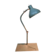 Articulated metal industrial lamp